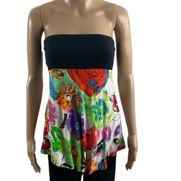 Just for fun by jams world tube top rayon potpourri W632-PORI x-Small - Picture 1 of 14